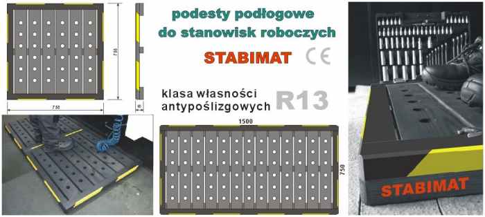 podesty drewniane do maszyn