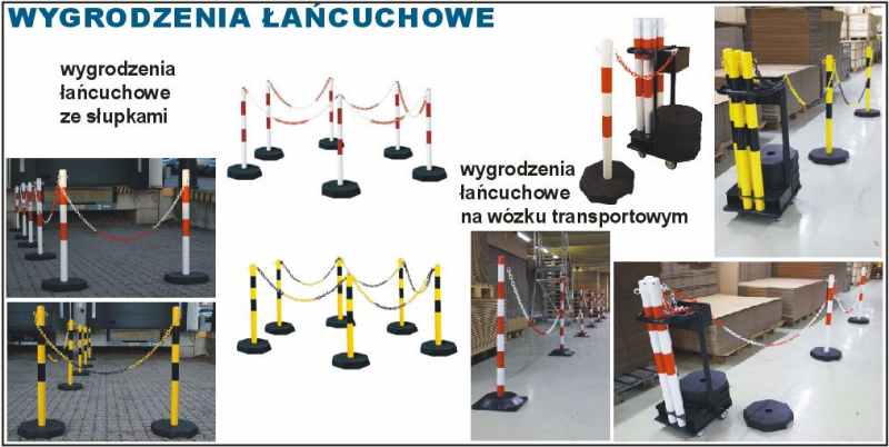 wygrodzenia łańcuchowe