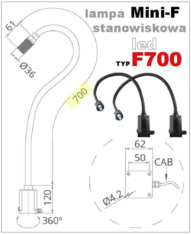 lampy z ramieniem elastycznym