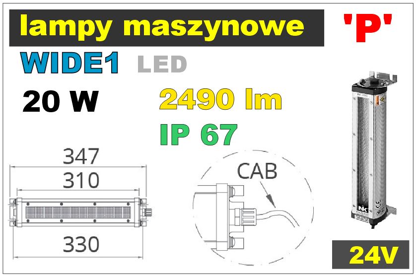 lampa stanowiskowa led
