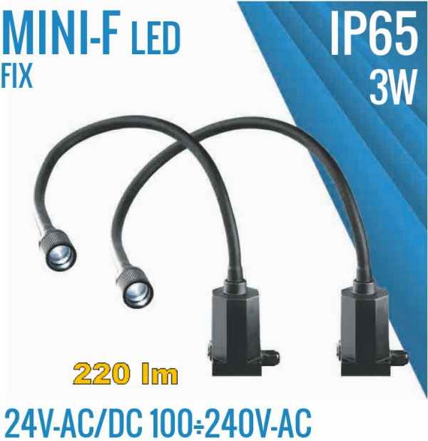 lampy stanowiskowe led do maszyn przemysłowych - oprawy lamp pyłoszczelne