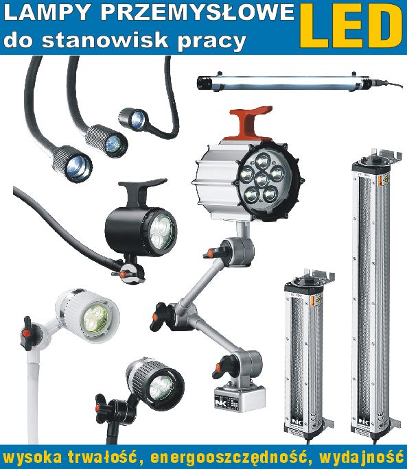 lampy przemysłowe do stanowisk pracy
